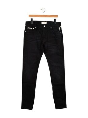 NWT Fear of god 30w ankle zip cone Japanese denim Essentials Black Mens Jeans!👖